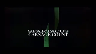 Spartacus (1960) Carnage Count