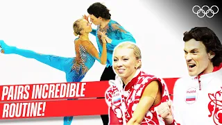 Tatjana Totmianina and Maxim Marinin's Amazing Routine at Torino 2006!🥇 ⛸