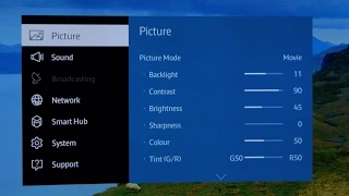 Samsung UE48J6300 TV Picture Settings