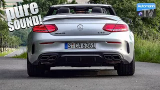 2018 Mercedes-AMG C63 (476hp) - pure SOUND (60FPS)