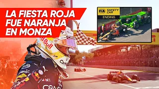 La fiesta roja fue naranja en Monza