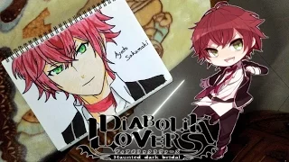 Speed Drawing⚫Ayato Sakamaki⚫Diabolik Lovers