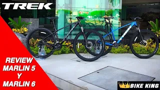 REVIEW TREK MARLIN 5 Y 6 2021|| LAS MEJORES BICIS DE ENTRADA DE MTB XC||BIKEKING