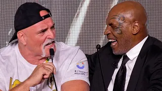 Mike Tyson TRADES WORDS with John Fury - both go back & forth at final presser!
