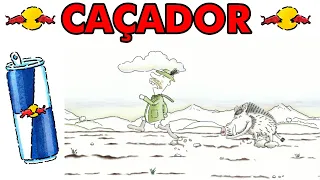 🐗 "CAÇADOR", "HUNTER" - 🥤⚡ Red Bull te dá asas.