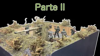 Desafiando al blindaje: Creando la dotación y base del Cañón Flak 36 en Kursk 1/35 - Maquetas Hechas