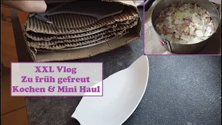 XXL Vlog / Zu früh gefreut / Kochen & Mini Haul / All about Chrissy