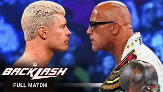 The Rock vs. Cody Rhodes: Backlash 2024 - Ambulance Match