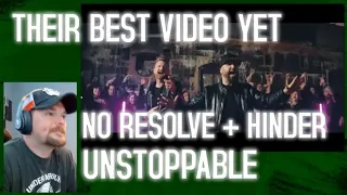 Reacting to UNSTOPPABLE (@sia ROCK Cover by NO RESOLVE & @HinderBackstage)