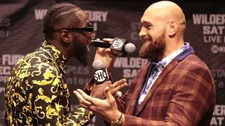 DEONTAY WILDER VS TYSON FURY - THE FULL  CRAZY LOS ANGELES PRESS CONFERENCE