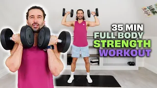 35 Minute Slow Full Body Strength Workout with Joe | Joe Wicks Workouts