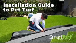 Smart Turf's Pet Turf Installation