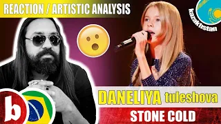 DANELIYA TULESHOVA! Stone Cold - Reaction Reação & Artistic Analysis (SUBS)