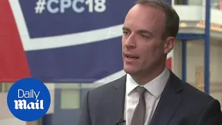 Not a bid for leadership: Dominic Raab denies speech was positioning