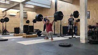 Hang Snatch: 136kg/300lbs by MB