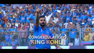 Celebrating Virat Kohli's Well-deserved ODI Cricketer of the Year Award