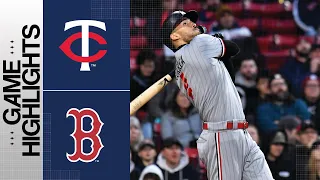 Twins vs. Red Sox Game Highlights (4/19/23) | MLB Highlights