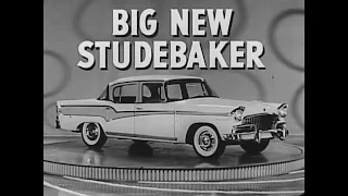 1950s Studebaker Automobile Commericals Ad Car