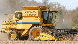 New Holland TR99 Combine Harvesting