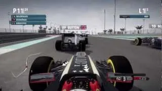 F1 2012 Game - Abu Dhabi Grand Prix HD [No Commentary]