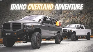 Idaho Overland Adventure | 2 Full Size Ram Cummins Rigs | Camp | Cook | Fish