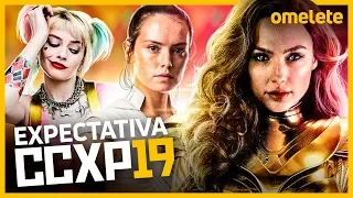 MARVEL, DC E STAR WARS: EXPECTATIVA CCXP 2019