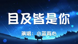 小藍背心 - 目及皆是你 我的心 温柔的给你 Baby I love you 等霜雪落满地 风吹暖暖四季 動態歌詞Lyrics