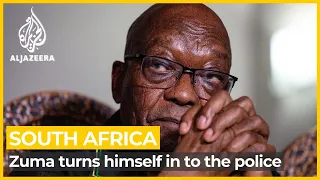 Jacob Zuma turns himself in to South African police