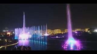 Поющие фонтаны Ташкент сити