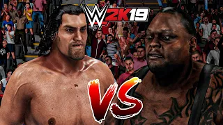 BIG DADDY V VS KHALI | WWE2K19