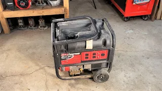 Bad Fuel / Down on Power - Powermate Generator Sitting for Years