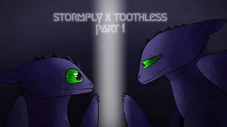 stormfly x toothless (blood WARNING)part 1 season 1 remake