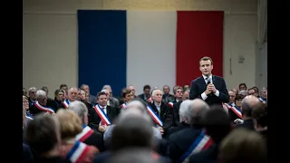 Grand Débat d'Emmanuel Macron avec les maires d’Occitanie à Souillac