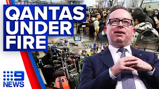 Qantas CEO Alan Joyce set for $4 million in bonus despite airline chaos | 9 News Australia