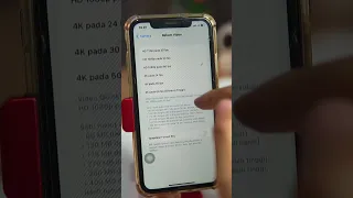 SETTINGAN VIDEO IPHONE JERNIH & LEBIH BAGUS, TERBAIK BUAT KONTEN JALAN JALAN