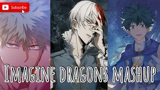 Imagine dragons mashup - Believer×Thunder×Whatever it takes- (switching vocals) Nightcore