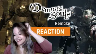 My reaction to the Demon's Souls Remake Official Gameplay Trailer | GAMEDAME REACTS