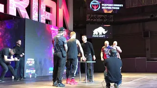 Нокаут от пощёчины.  Slap Knockout. Siberian Power Show 2021