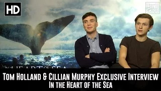 Cillian Murphy & Tom Holland - In the Heart of the Sea Exclusive Movie Interview