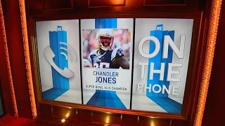 New England Patriots DE Chandler Jones Calls in to The RES - 2/11/15