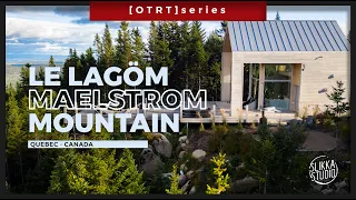 Exploring Maelstrom Mountain, Le Lagom cottage, Quebec City mountain bike trails