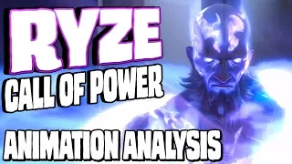 Ryze: Call of Power cinematic || Animation analysis & discussion