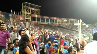 Crowd Dancing on Zingat at Cricket Ground IPL Match