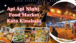 NIGHT MARKET GAYA STREET KOTA KINABALU / API-API NIGHT MARKET