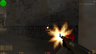 Wallbang spots on B de_dust2