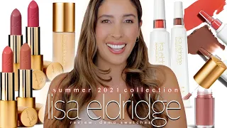 LISA ELDRIDGE Enlivening BLUSHES SWATCHES + LUXURIOUSLY LUCENT LIPSTICKS + Elevated Glow Highlighter