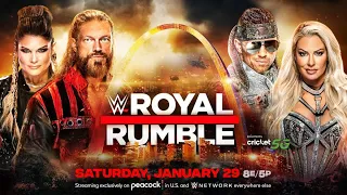 Beth Phoenix and Edge Vs Maryse and The Miz Royal Rumble 2022 Tag Team Mixto Match