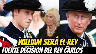 EL PRÍNCIPE WILLIAM SERÁ EL NUEVO MONARCA del REINO UNIDO Tras  RENUNCIA del REY CARLOS!