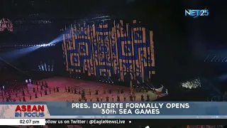 Pres. Duterte formally opens 30th SEA Games