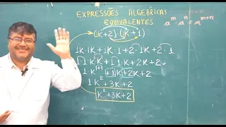 AULA 15 - EXPRESSÕES ALGÉBRICAS EQUIVALENTES - APLICAÇÃO DA DISTRIBUTIVA